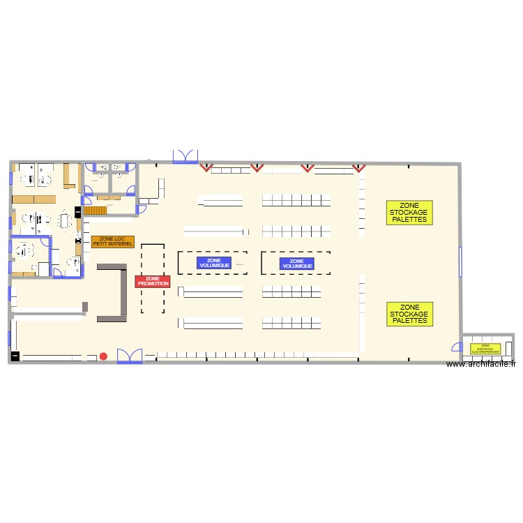 AUBENAS. Plan de 6 pièces et 922 m2