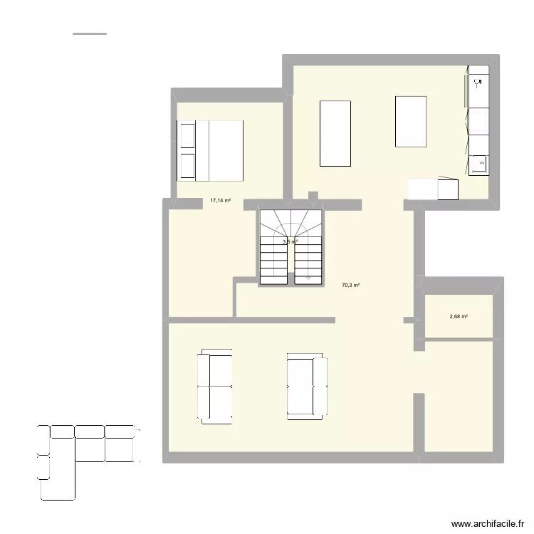 lagny. Plan de 