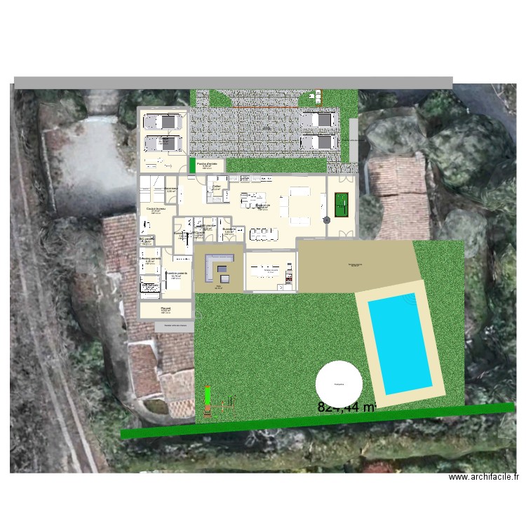 05.30.Val de cuberte. Plan de 42 pièces et 682 m2