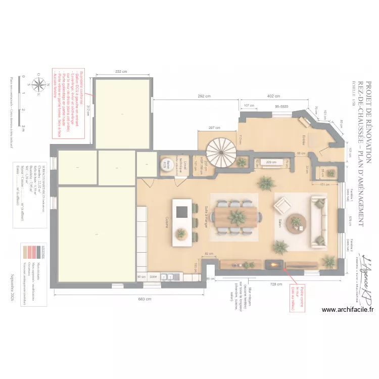 Vidal. Plan de 6 Pièces et 1229 m² Vidal. Plan de 6 Pièces et 1229 m²