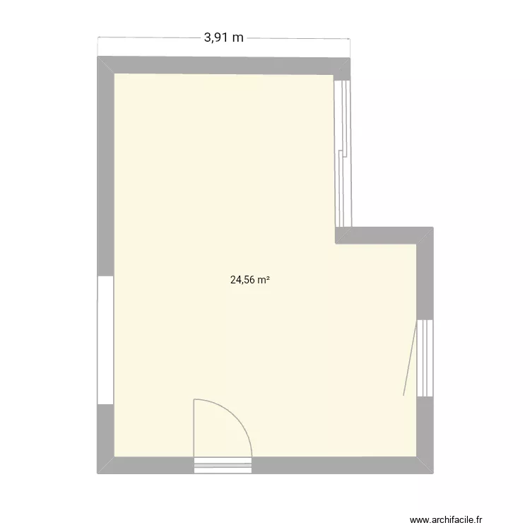 Extension 2. Plan de 1 et 25 m² Extension 2. Plan de 1 et 25 m²
