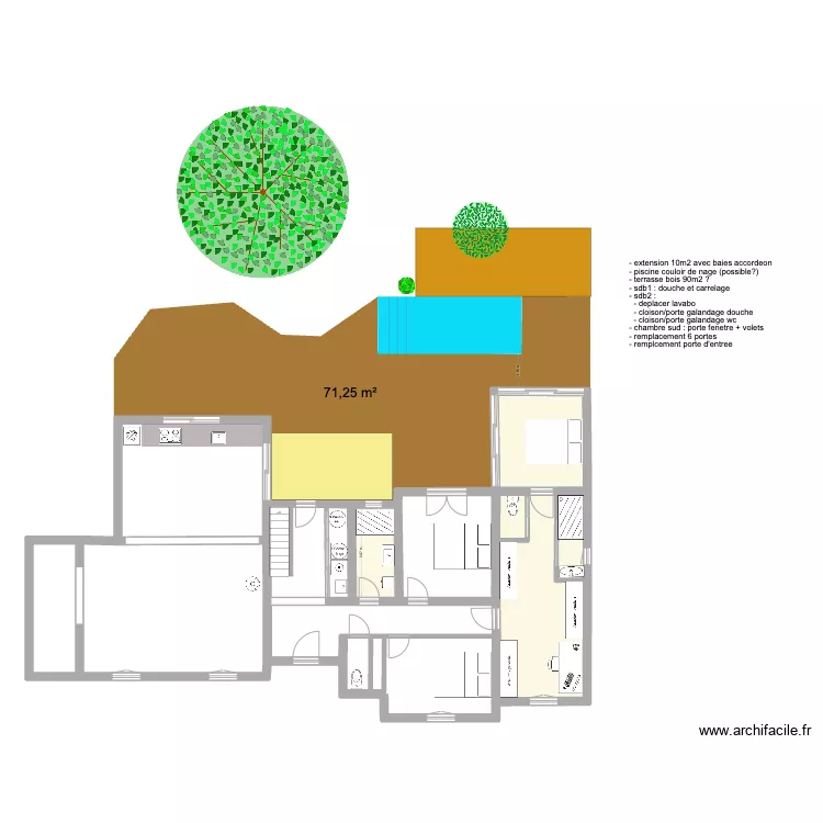 valbonne_sol. Plan de 