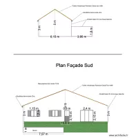 Plan Fa&ccedil;ade Nord