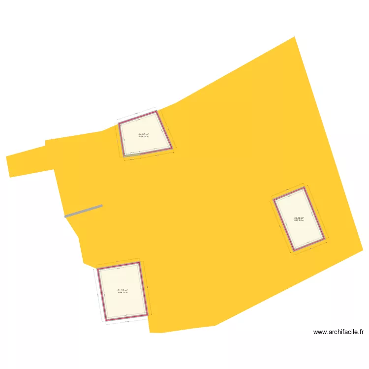 champagnac cadastre. Plan de 3 et 155 m² champagnac cadastre. Plan de 3 et 155 m²