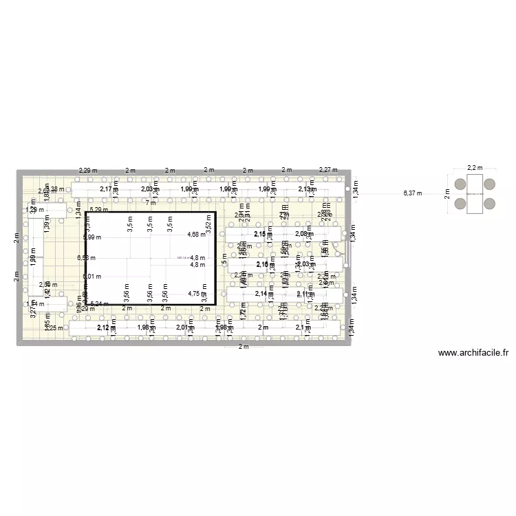 Plan de table ronde soulomes 2. Plan de 1 et 140 m² Plan de table ronde soulomes 2. Plan de 1 et 140 m²