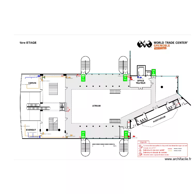 RESEAUX EAU MIXTE ET GLACEE. Plan de 