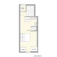 APPT Duplex LR &eacute;tage salon - 1er &eacute;tage