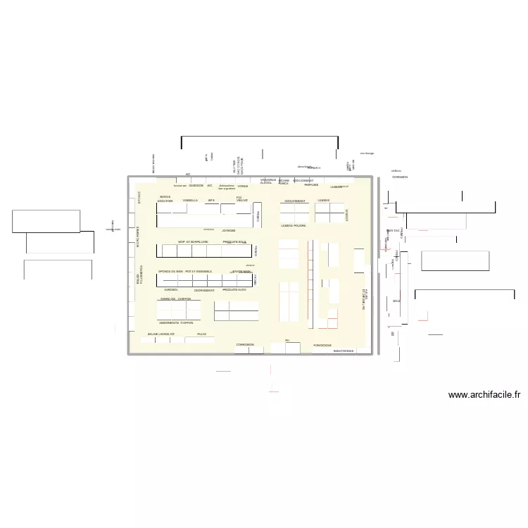 MAG FINAL 3. Plan de 1 et 281 m² MAG FINAL 3. Plan de 1 et 281 m²