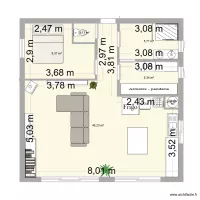 maison 8x8 facile