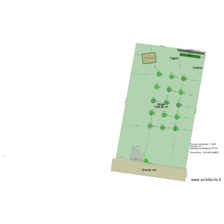 Verger Sassetot à 3m. Plan de 0 pièce et 0 m2