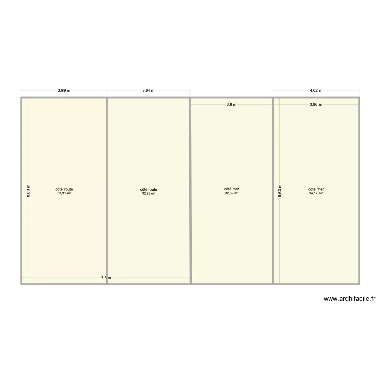 toiture Elias. Plan de 