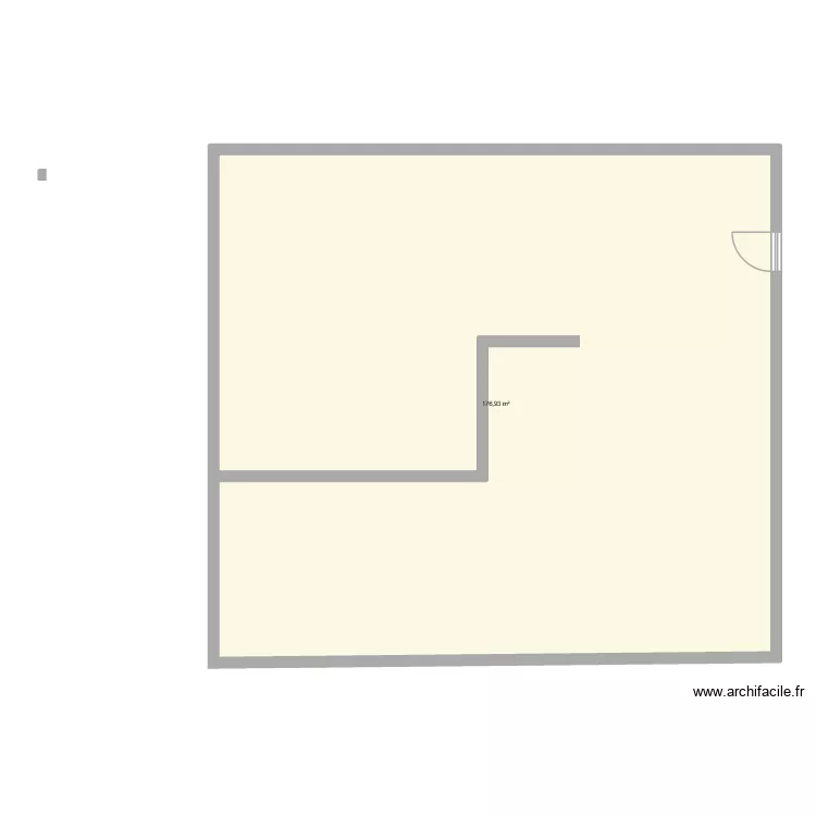 s&eacute;jour. Plan de 7  et 87 m²