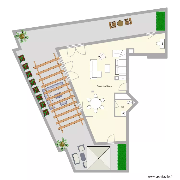 CASA PEIRA 601. Plan de 6  et 174 m²