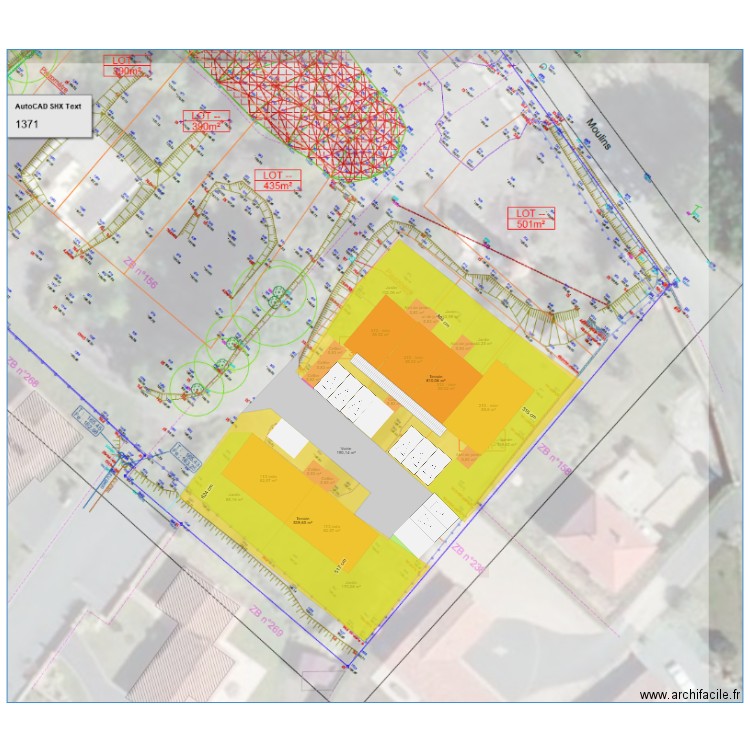 la Châtaigneraie - MTM friche. Plan de 0 pièce et 0 m2