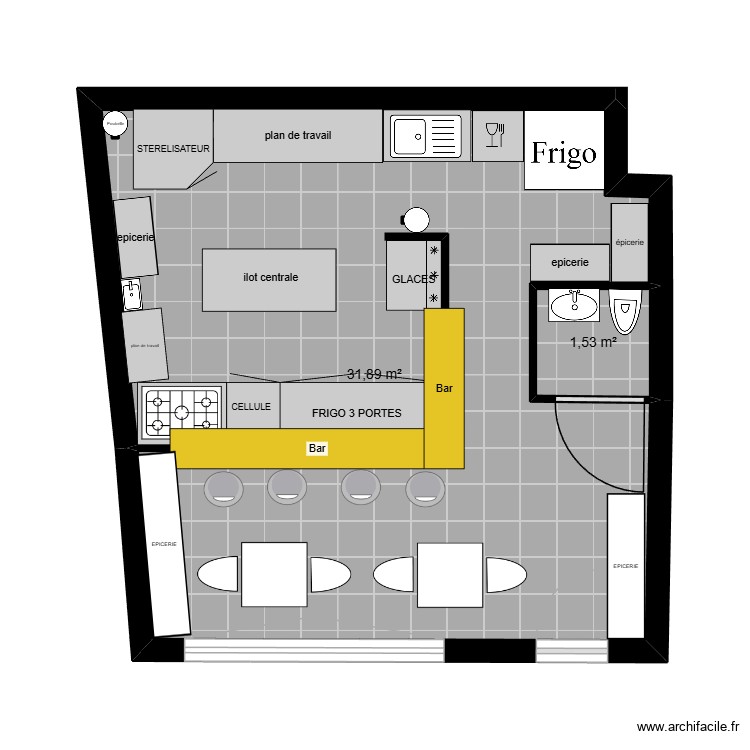 LOCAL BELZ PLAN 2. Plan de 0 pièce et 0 m2