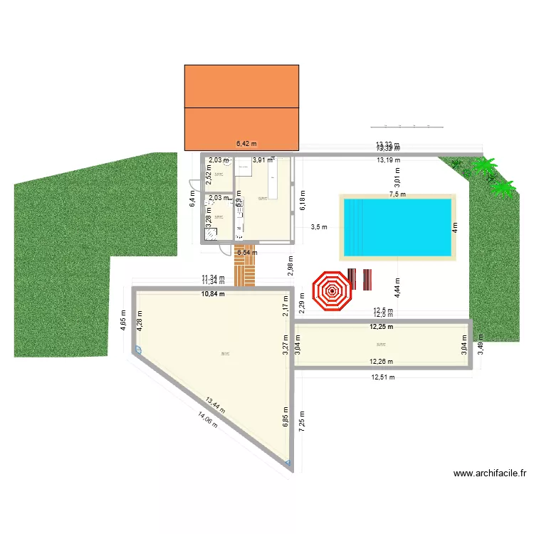 pool housse. Plan de 5 et 162 m² pool housse. Plan de 5 et 162 m²