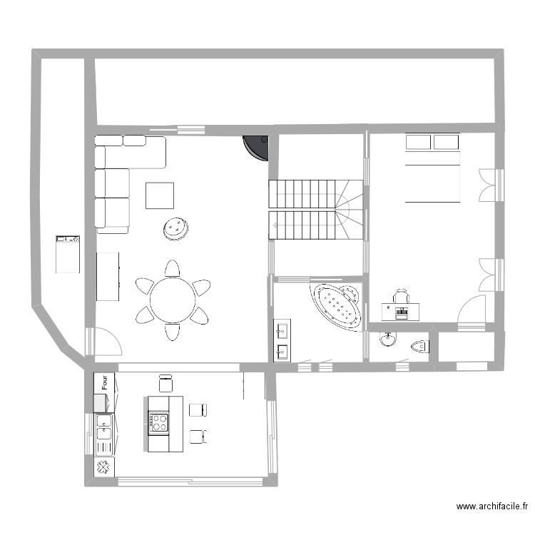 RDJ SPERACEDES. Plan de 0 pièce et 0 m2