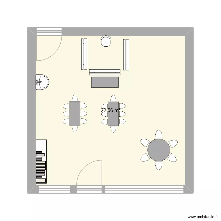 Plan Class E Plan – Classe rose – Par Ellimac44350 ️ | ArchiFacile