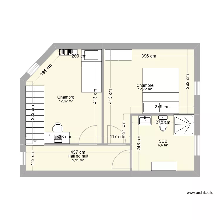 MBISJE62 / 1. Plan de 4 et 37 m² MBISJE62 / 1. Plan de 4 et 37 m²