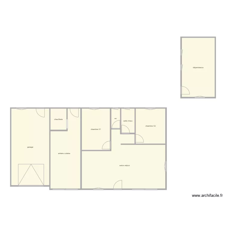 billaud j. Plan de 9  et 121 m²