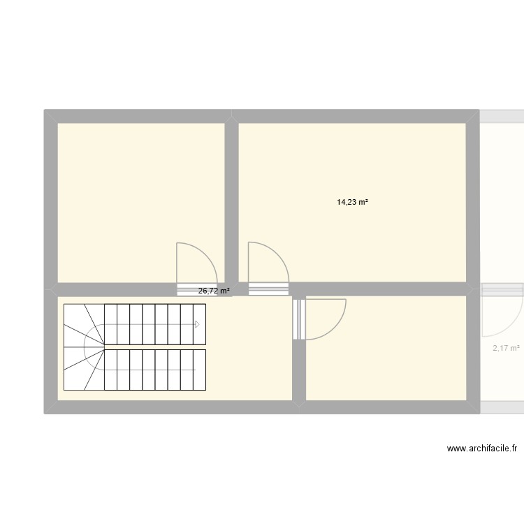 PHILIPPE BAUCQ 123. Plan de 19 pièces et 259 m2