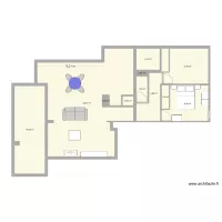 Plan appartement Fontfrede