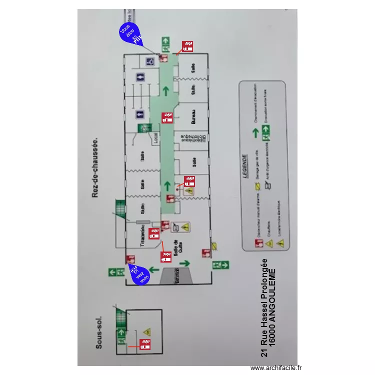 Plan Eglise Angouleme. Plan de 
