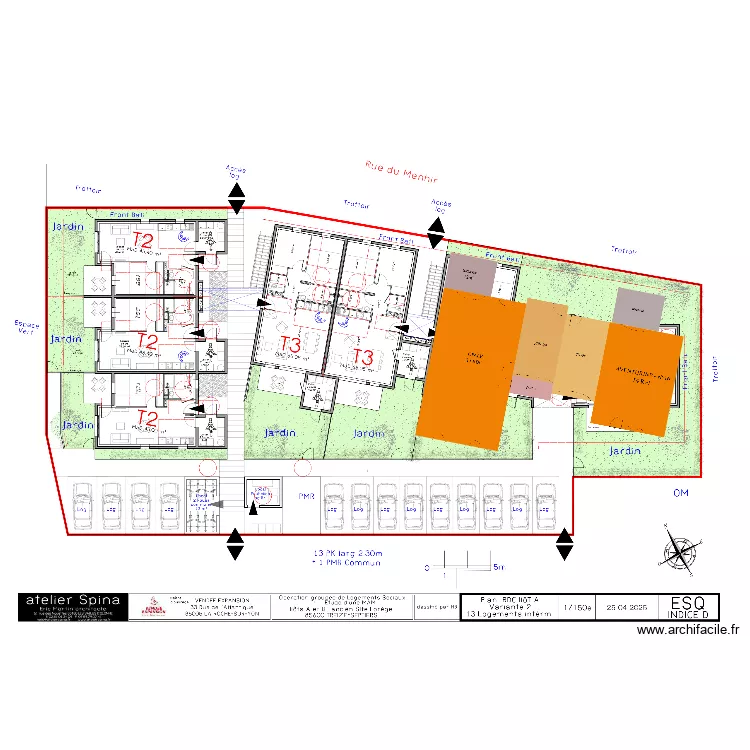 Treize septiers - Friche forège. Plan de Treize septiers - Friche forège. Plan de