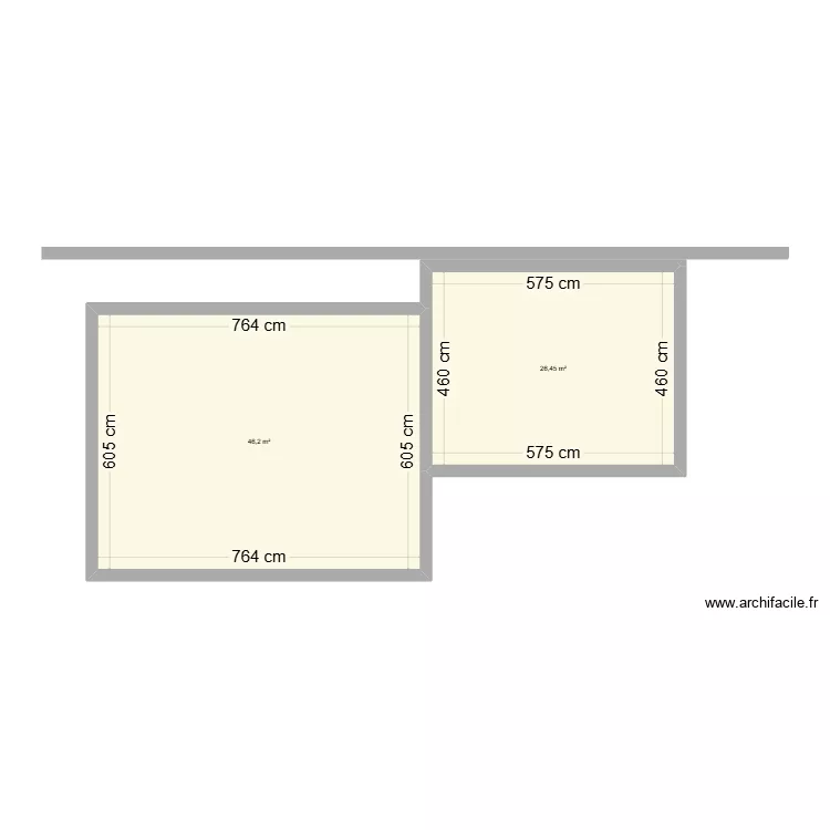 16 Crapotte 2e plan. Plan de 