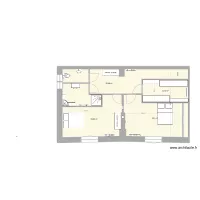 Etage 2 chambres +salle d'eau WC