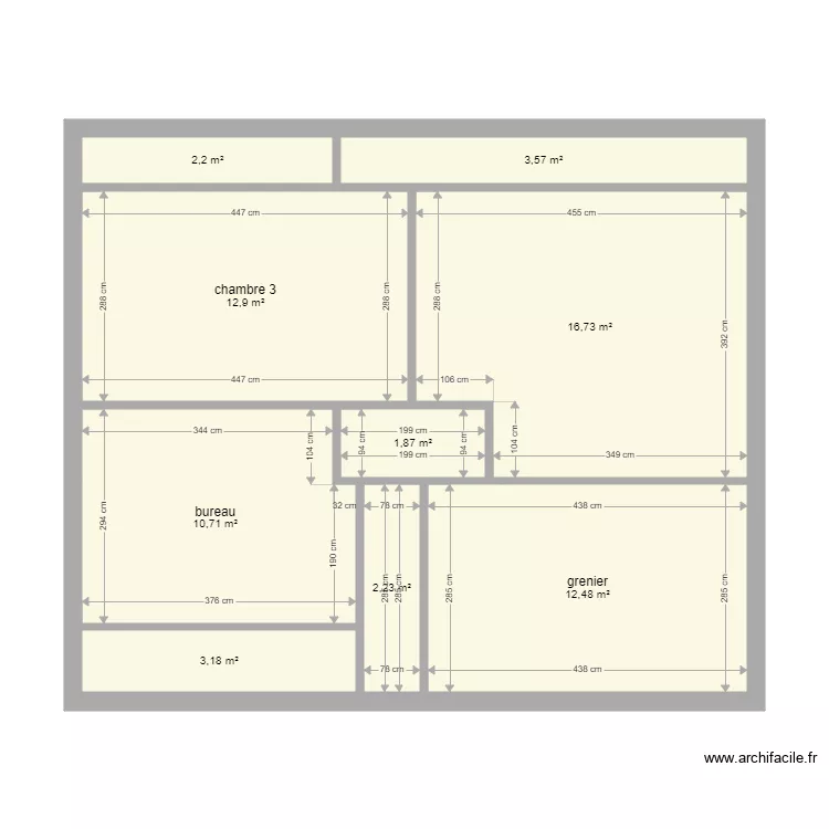 Lieu dit Bellevue, . Plan de 0 pièce et 0 m2