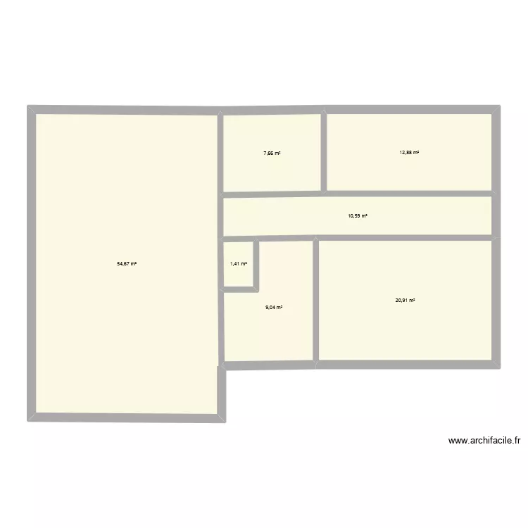 &eacute;bauche &agrave; partir Alya 120 (Maison Sesame). Plan de 