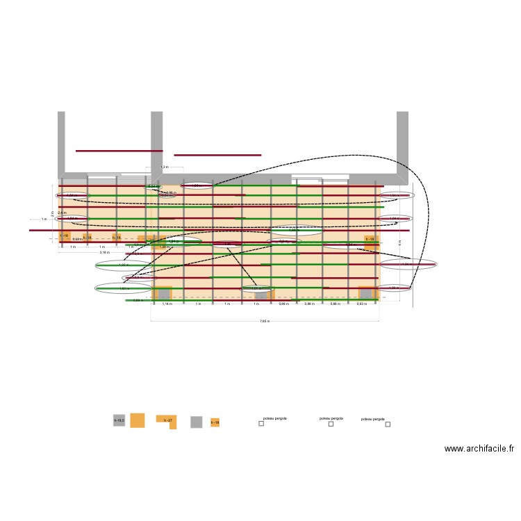 calpinage lambourde 4. Plan de 0 pièce et 0 m2