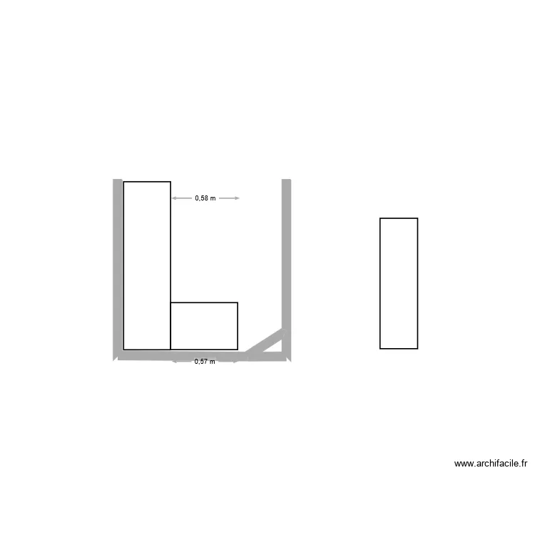 dressing entrée. Plan de dressing entrée. Plan de