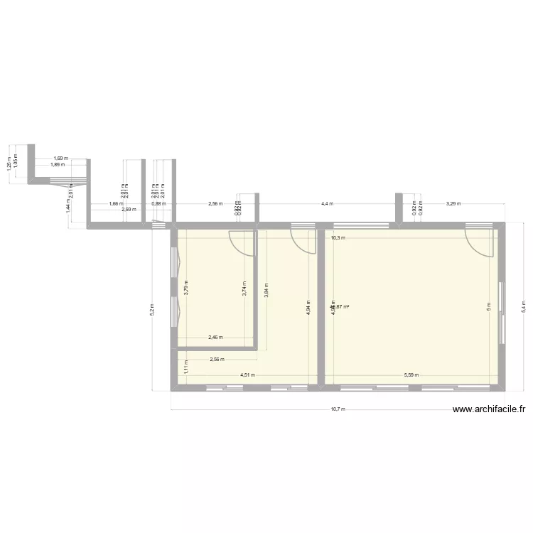 puisserampion3. Plan de 1 et 50 m² puisserampion3. Plan de 1 et 50 m²