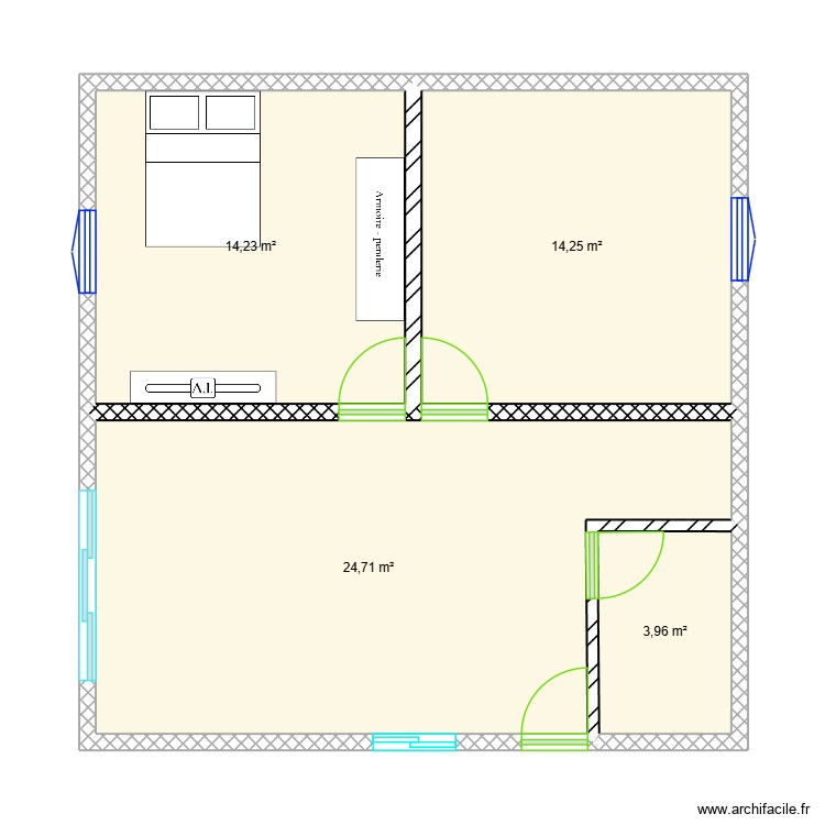 412. Plan de 0 pièce et 0 m2