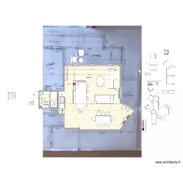 the party l&Oslash;VE 3. Plan de 