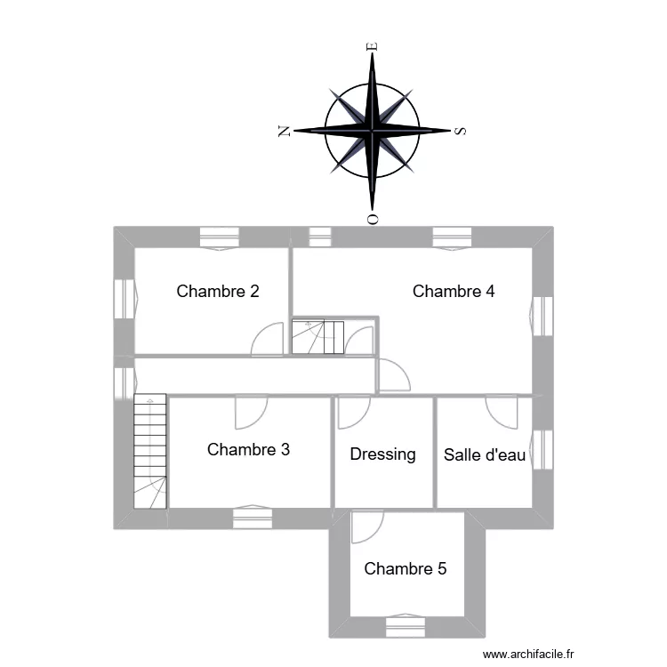 le hegarat R+1. Plan de 6 Pièces et 71 m² le hegarat R+1. Plan de 6 Pièces et 71 m²