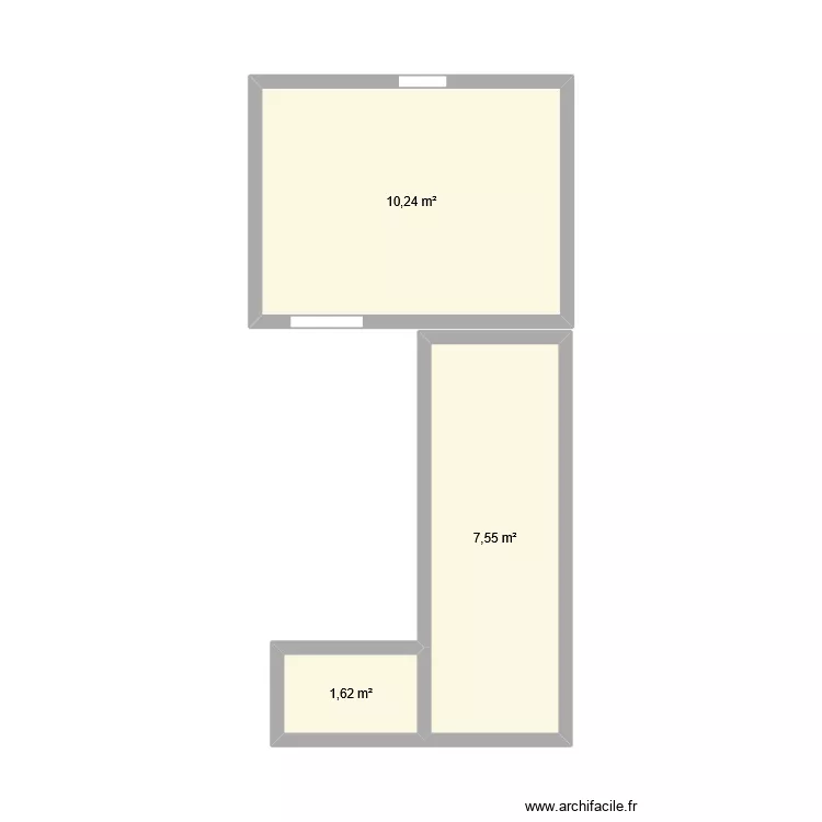 assistante maternelle. Plan de 3 et 19 m² assistante maternelle. Plan de 3 et 19 m²