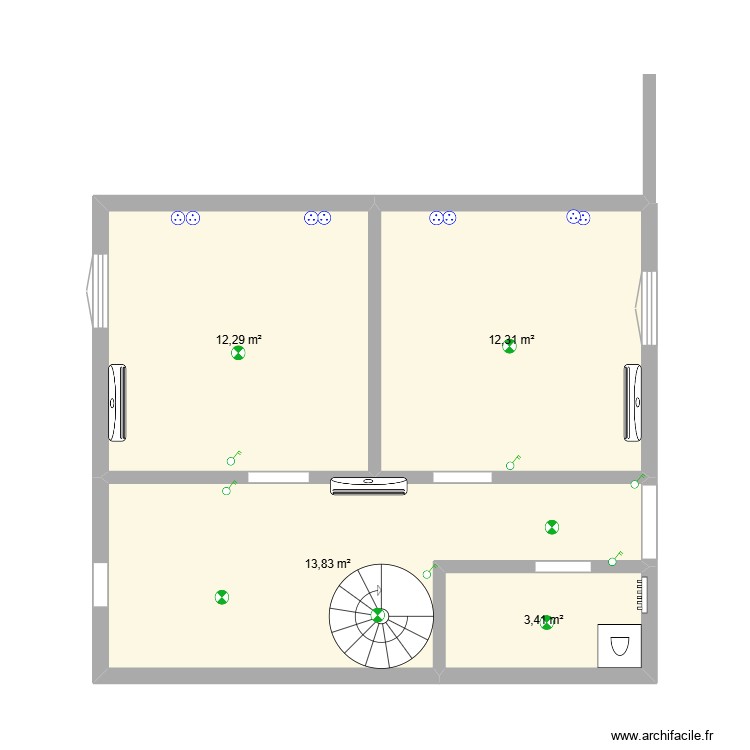ESSAI. Plan de 0 pièce et 0 m2