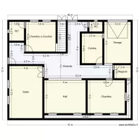 Plan de terrain 15mx12m Client 37 15 83 83