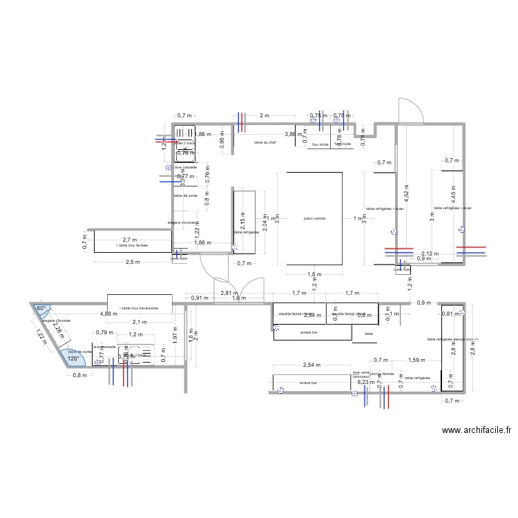 iida ya. Plan de 1 pièce et 8 m2