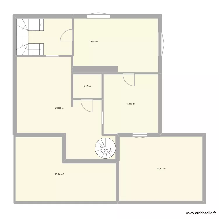 plan de base renovation. Plan de 6 pièces et 127 m² plan de base renovation. Plan de 6 pièces et 127 m²