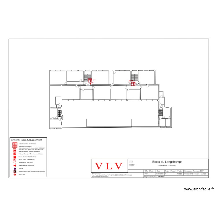 DI 7236 AD NIV +1. Plan de 0 pièce et 0 m2
