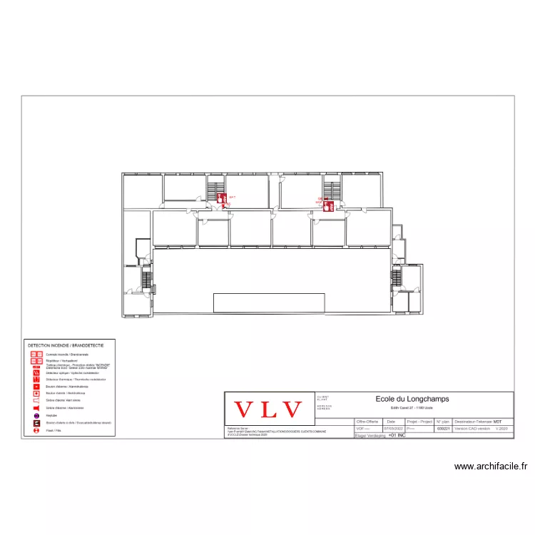 DI 7236 AD NIV +1. Plan de 