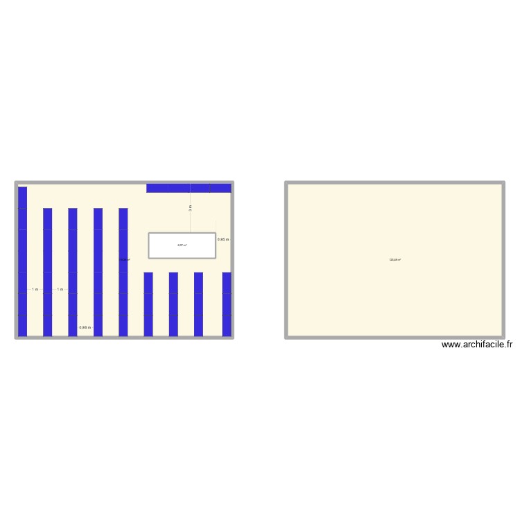 garage gardel. Plan de 0 pièce et 0 m2