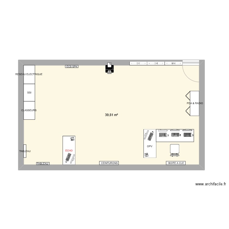 PCS. Plan de 0 pièce et 0 m2