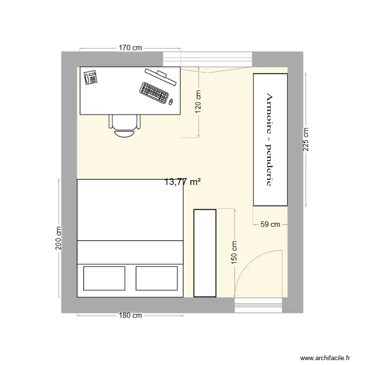 chambre gauthier . Plan de chambre gauthier . Plan de