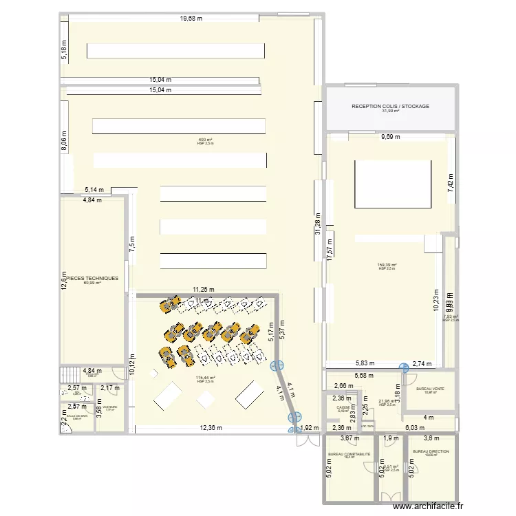 Magasin gondoles 2024. Plan de Magasin gondoles 2024. Plan de