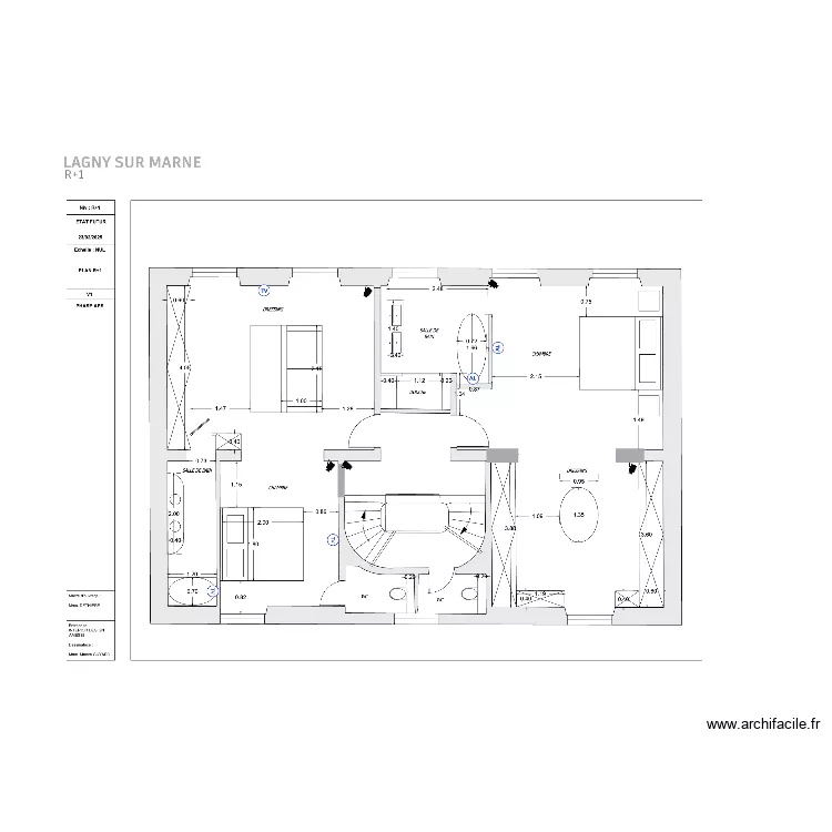 chambre cam. et tv. Plan de chambre cam. et tv. Plan de